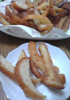 スティック揚げパン。食パンで。-レシピのメイン写真