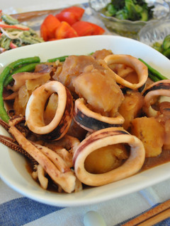味付け簡単♪イカじゃがの☆こってり煮-レシピのメイン写真