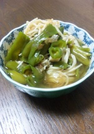 えのきとピーマンの煮びたし☆-レシピのメイン写真