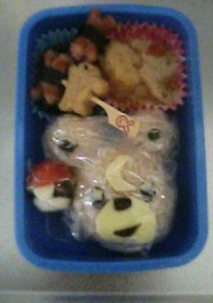 キャラ弁（ポケモン　ヒメグマ編）-レシピのメイン写真