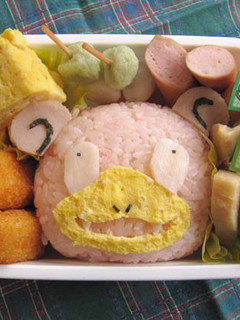キャラ弁 ヤドン弁当(ポケモン)-レシピのメイン写真