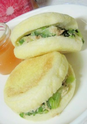 安い！簡単早い！チンゲン菜サンド-レシピのメイン写真