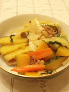 鶏がらスープの素で野菜炒め-レシピのメイン写真