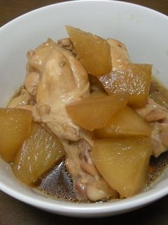 鶏の手羽元と大根の煮物-レシピのメイン写真