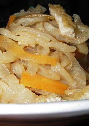 食感が命!切干大根の煮物-レシピのメイン写真