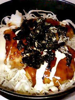 鶏はんばーぐの照り焼き*わさびマヨかけ-レシピのメイン写真