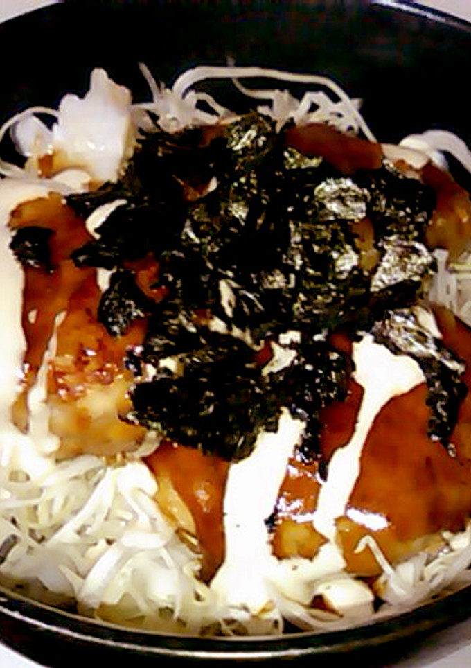 鶏はんばーぐの照り焼き＊わさびマヨかけ-レシピのメイン写真