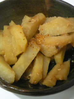 簡単!じゃがいもの味噌きんぴら-レシピのメイン写真