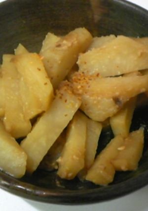簡単！じゃがいもの味噌きんぴら-レシピのメイン写真