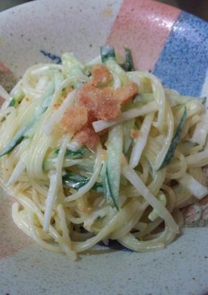 めんたいサラスパ-レシピのメイン写真