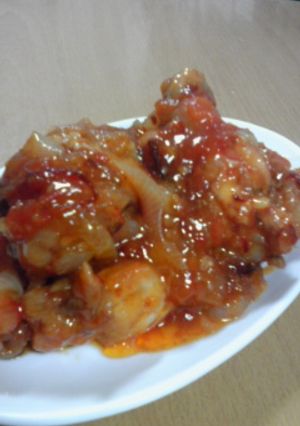 簡単！手羽元のチリマヨ煮☆-レシピのメイン写真