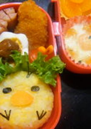 キャラ弁　きいろいとり弁当-レシピのメイン写真