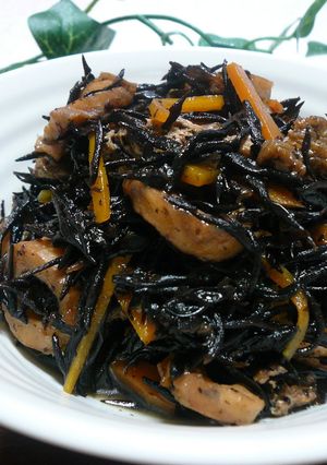 ***ひじきの煮物***-レシピのメイン写真