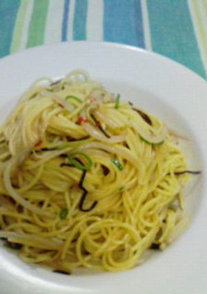 簡単混ぜるだけ!もやしのピリ辛パスタ☆-レシピのメイン写真