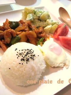 カフェ風*やわらか鶏肉のチリソース炒め-レシピのメイン写真