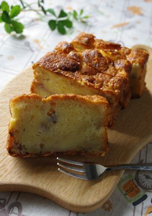 しっとり濃厚♪バナナヨーグルトケーキ-レシピのメイン写真