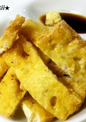 揚げたて最高☆木綿豆腐で手作り油揚げ-レシピのメイン写真