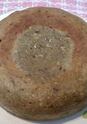 米粉とおからケーキ『抹茶あずき』-レシピのメイン写真