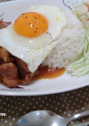 スタミナ満点☆チキンプレート♪-レシピのメイン写真