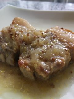 豚バラ肉のマスタード煮❤-レシピのメイン写真