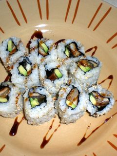 アメリカン寿司♪うなアボロール-レシピのメイン写真