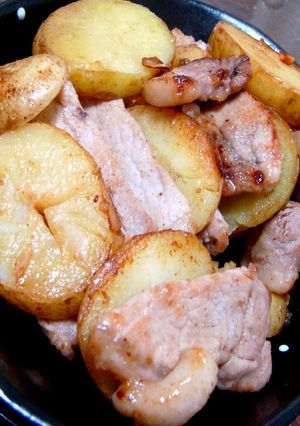 ☆新じゃがと豚肉の濃厚バターしょうゆ☆-レシピのメイン写真