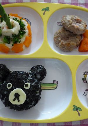 離乳食☆１歳の誕生日プレート☆ダブルＢ-レシピのメイン写真