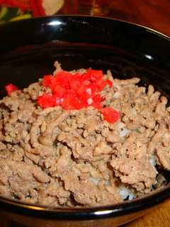 ミンチ(ひき肉)を使った簡単そぼろ丼♪-レシピのメイン写真