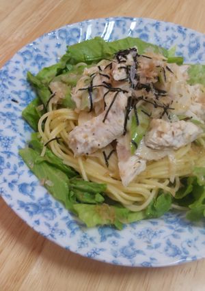 新たま・アスパラ*ごまドレサラダスパ-レシピのメイン写真