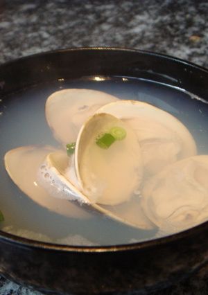 はまぐり♪お吸い物(*^_^*)簡単♪-レシピのメイン写真