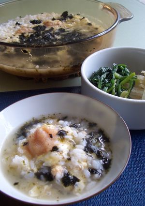 たらこ雑炊-レシピのメイン写真