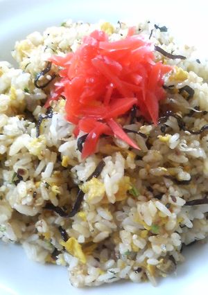 ☆速攻☆塩こんぶチャーハン-レシピのメイン写真