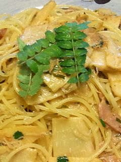 筍の和風パスタ-レシピのメイン写真