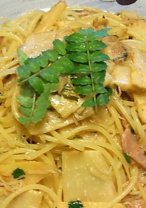 筍の和風パスタ-レシピのメイン写真