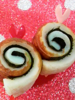 お弁当に☆ちくわ海苔くるくる~♪-レシピのメイン写真