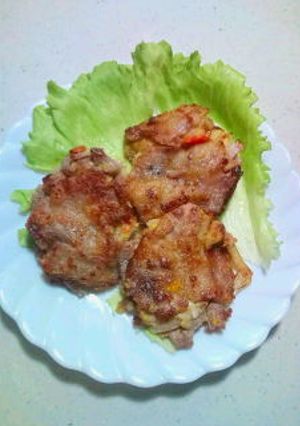 余ったポテトサラダで☆豚肉サンド☆-レシピのメイン写真