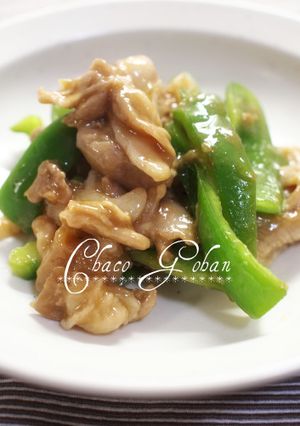 ピーマンと豚肉のオイスターソース炒め-レシピのメイン写真