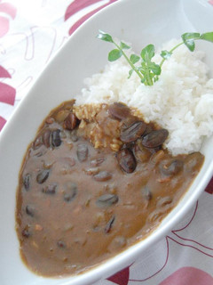 黒豆とシーチキンのカレーライス-レシピのメイン写真