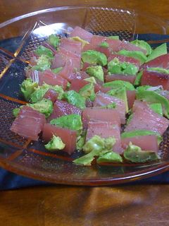 マグロとアボカドのわさびソース-レシピのメイン写真
