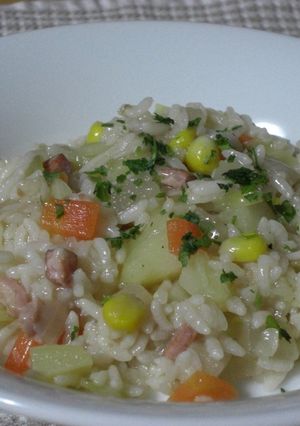 野菜のなんでもリゾット-レシピのメイン写真