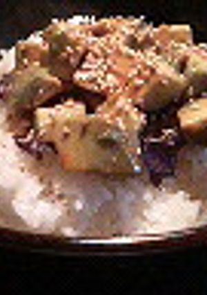 にんにく醤油のアボカド丼♪-レシピのメイン写真