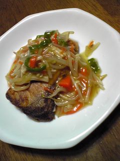 ぶりの野菜あんかけ♪-レシピのメイン写真