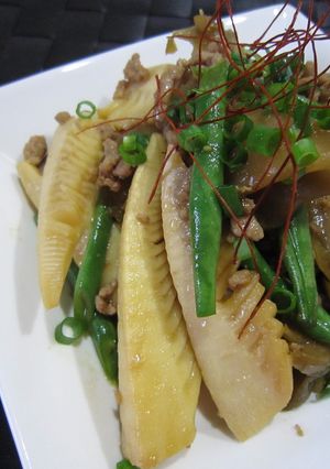 たけのことｻﾞｰｻｲの香味炒め-レシピのメイン写真