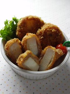 やまいもの豚肉巻きフライ-レシピのメイン写真