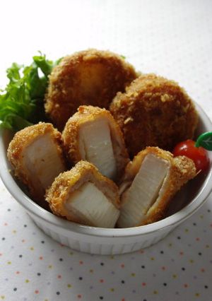 やまいもの豚肉巻きフライ-レシピのメイン写真