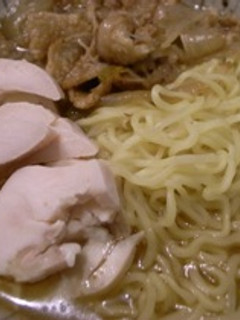鶏皮と麺つゆで和風らーめん-レシピのメイン写真