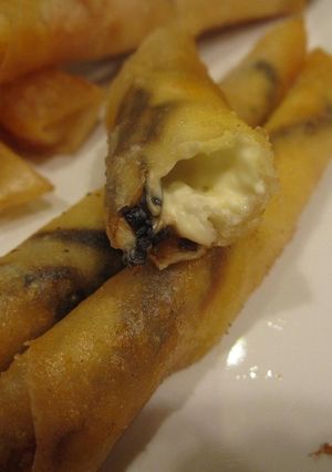 クリームチーズと塩こんぶの春巻き-レシピのメイン写真