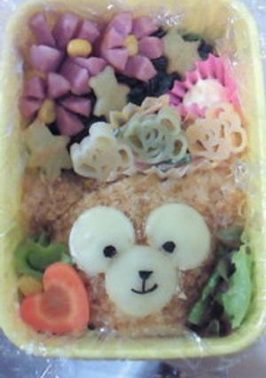 お弁当のダッフィー♡♡-レシピのメイン写真