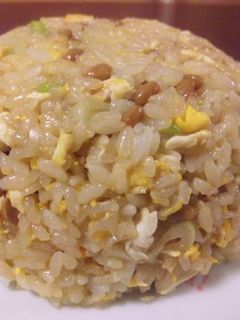 納豆チャーハン-レシピのメイン写真