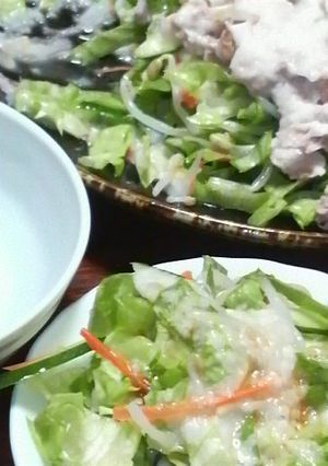 冷しゃぶサラダ-レシピのメイン写真